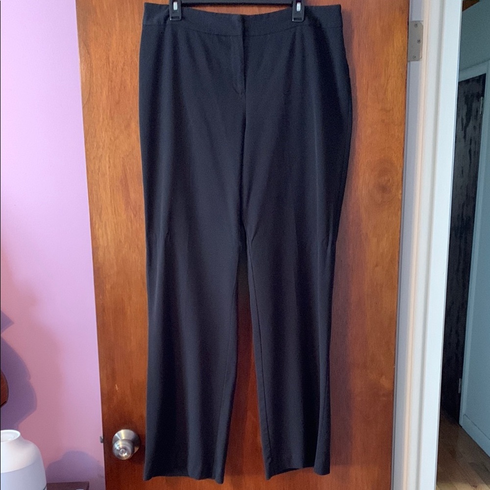 Worthington Classic Black Wide Leg Pants